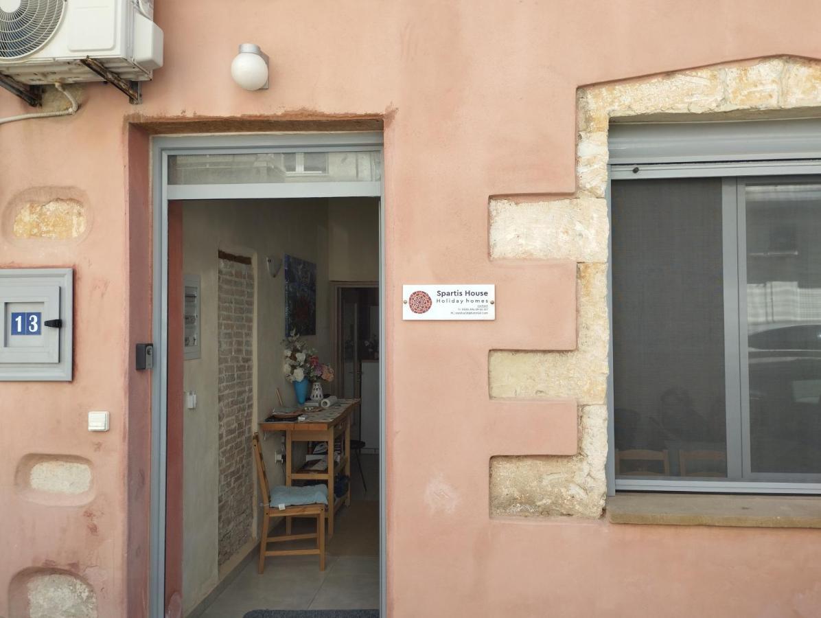 Spartis House 50M From The Beach ハニア エクステリア 写真